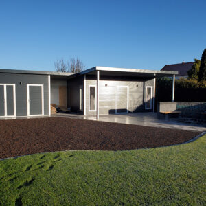 Gartenhaus Pultdach 3,50 m × 3,00 m