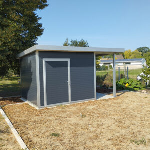 Dachverbreiterung am Pultdach bis 2,00 m - links